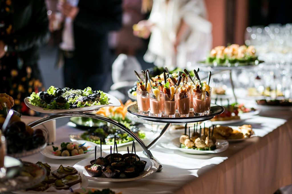 Catering Spread example