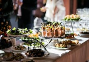 Catering Spread example